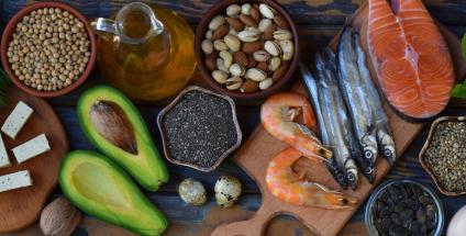 Les oméga-3 et 6 apportés par l’alimentation et synthétisés par le foie sont mis à disposition de l’organisme.