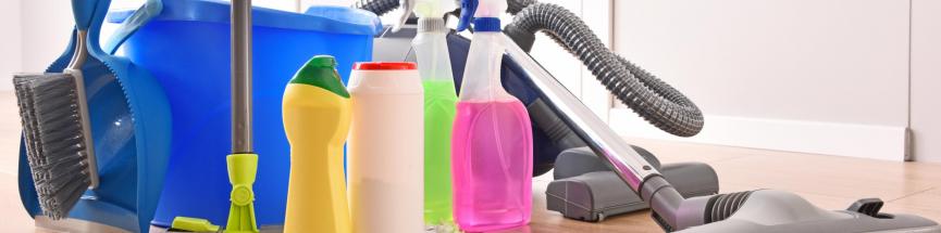 Les produits ménagers : grands fournisseurs de PE.