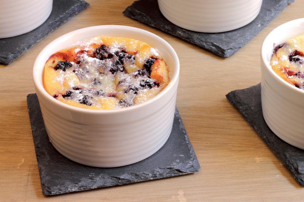 Gratin de fruits rouges