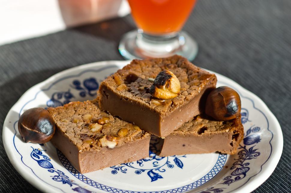 Gâteau moelleux à la châtaigne 