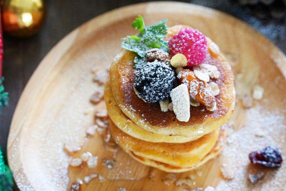 Pancakes à la farine de coco