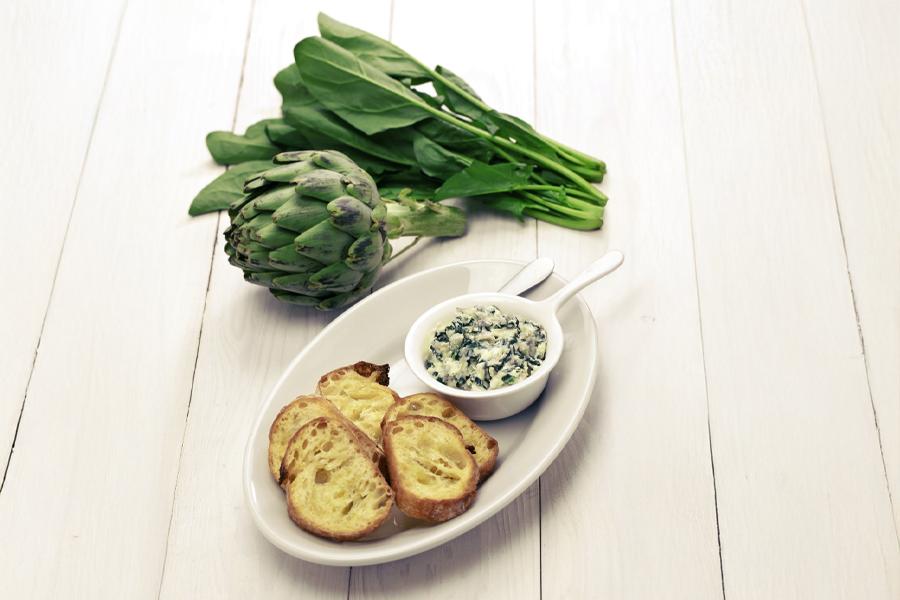 Tartinade artichaut pois cassés